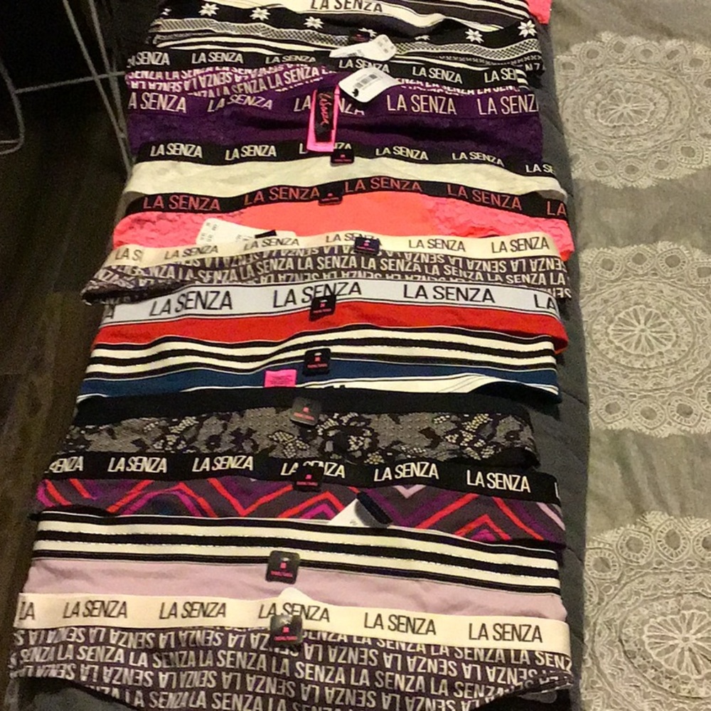 15 pair size medium thong panties